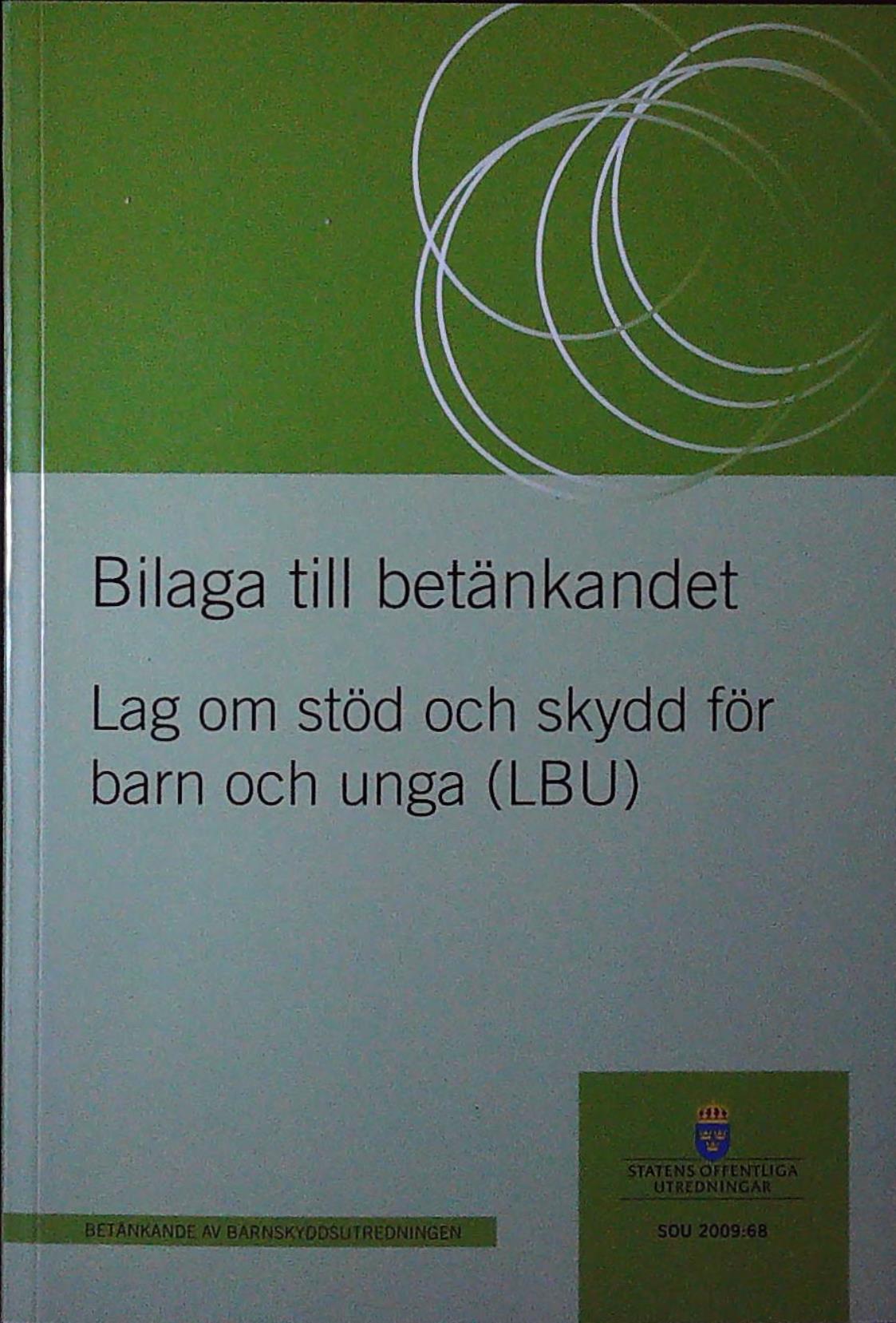 978 91 38 23254 5 91 38 23254 5 Bilaga till betankandet